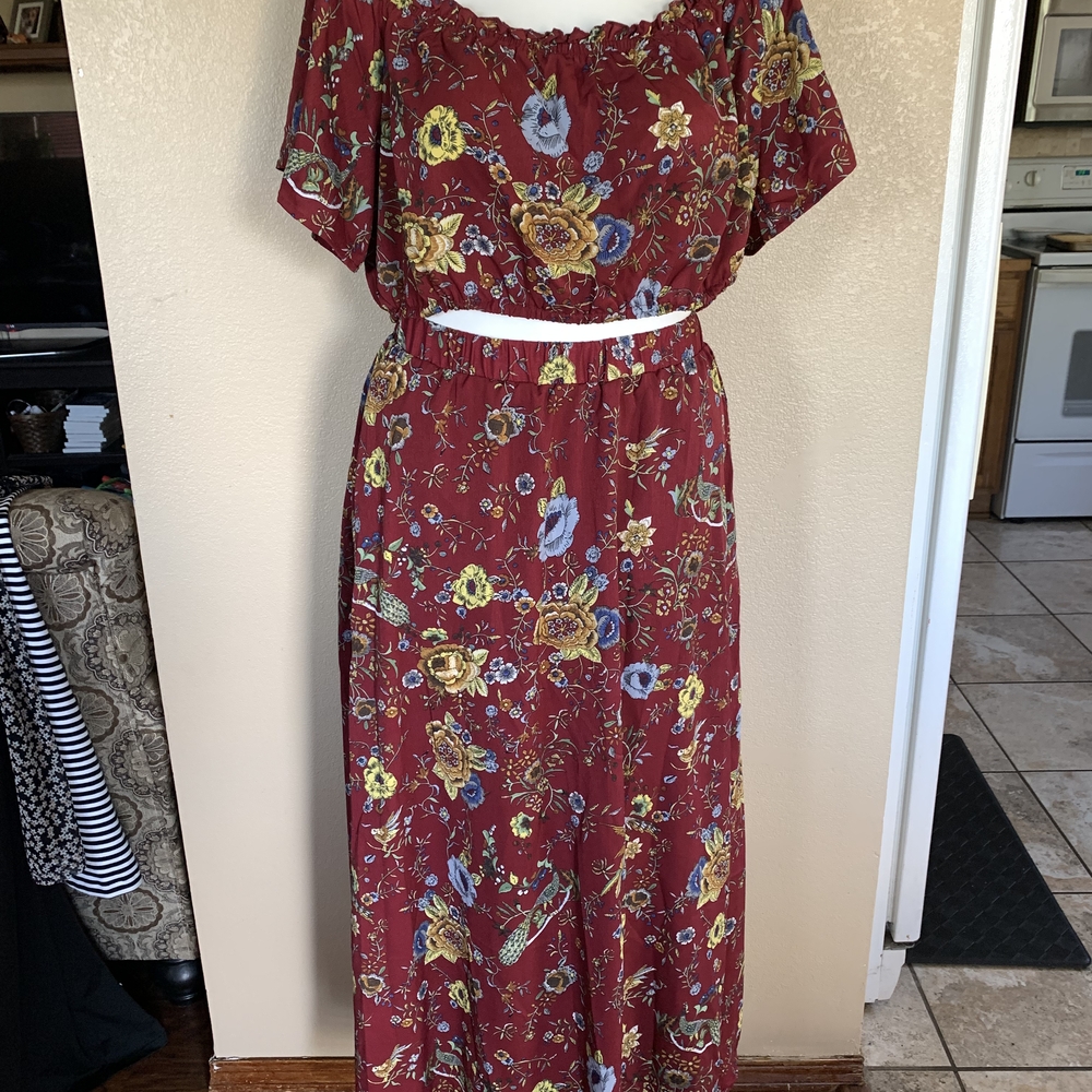SHEIN Curve Floral Dress